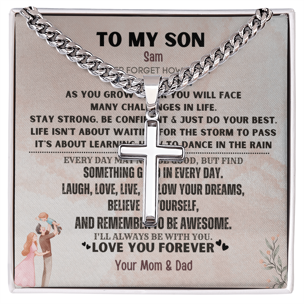 To My Beloved Son. Always and forever