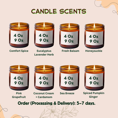 Birthday Candles Personalized Gift, Cute Birthday Gift, Friend Candle, Scented Candle, Funny Candle, Birthday Gift for Her