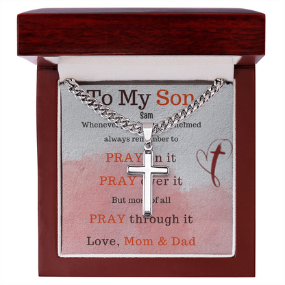 To My Loving Son. Always and forever