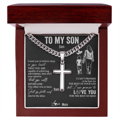 To My Beloved Son. Always and forever