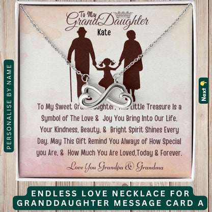 "To my Daughter, GrandDaughter, Daughter In Law" - You’ll Always Be My Greatest Blessing, Necklace With Personalized Message Card