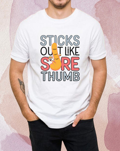 Stick Out Like A Sore Thumb Unisex Softstyle T-Shirt