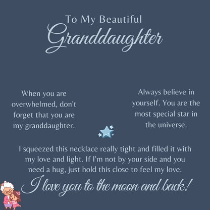 Best Gift For GrandDaughter. Forever Love Necklace