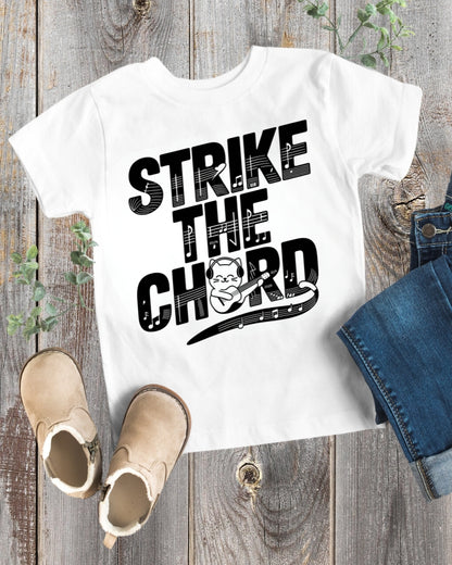 Strike The Cord kid Heavy Cotton Tshirt