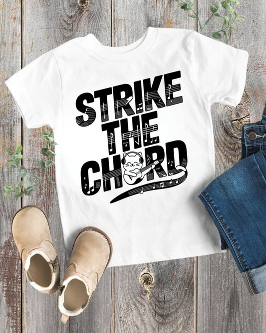 Strike The Cord kid Heavy Cotton Tshirt