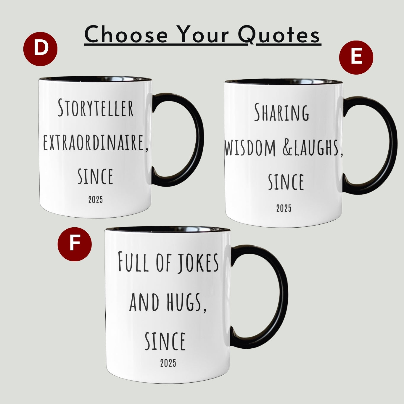 Custom Grandpa Mug, Personalized Grandpa Mug, Wildflowers Grandfather Mug, Customized Grandfather Gifts, Gift for Grandpa