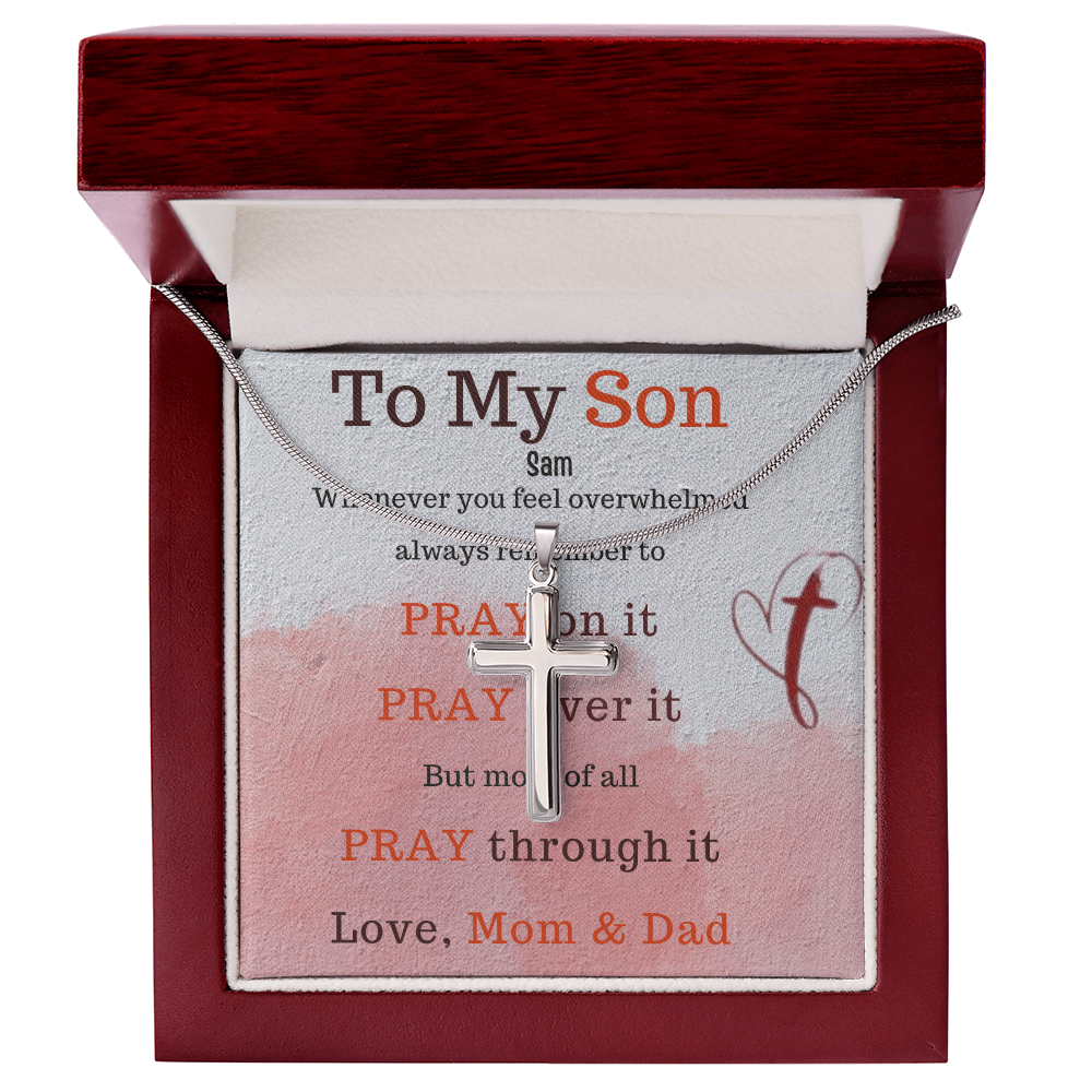 To My Loving Son. Always and forever