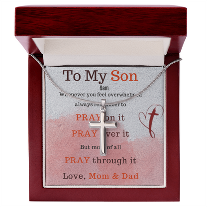 To My Loving Son. Always and forever