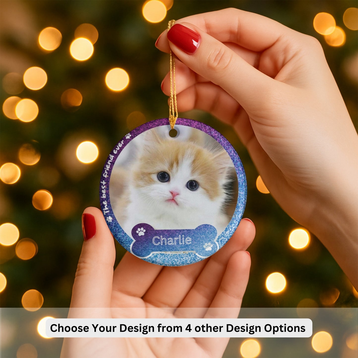 Custom Photo Pet Memorial Gift, Memorial Ornament, Custom Ornament, Pet Memorial, Christmas Ornaments, Custom Pet Ornament