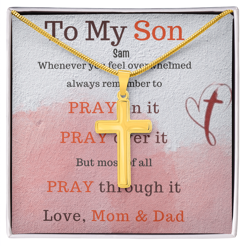 To My Loving Son. Always and forever