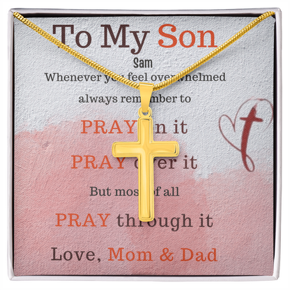 To My Loving Son. Always and forever