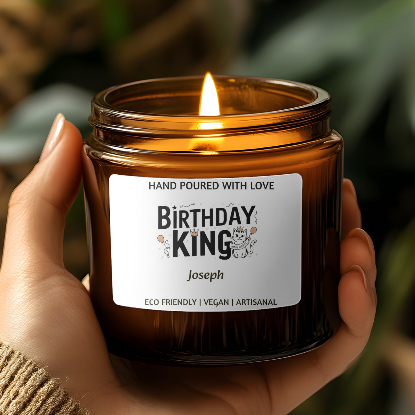 Birthday Candles Personalized Gift, Cute Birthday Gift, Friend Candle, Scented Candle, Funny Candle, Birthday Gift for Him