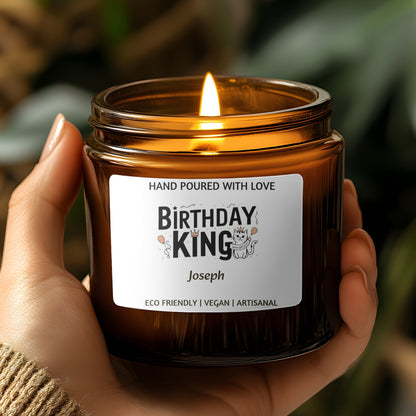 Birthday Candles Personalized Gift, Cute Birthday Gift, Friend Candle, Scented Candle, Funny Candle, Birthday Gift for Him