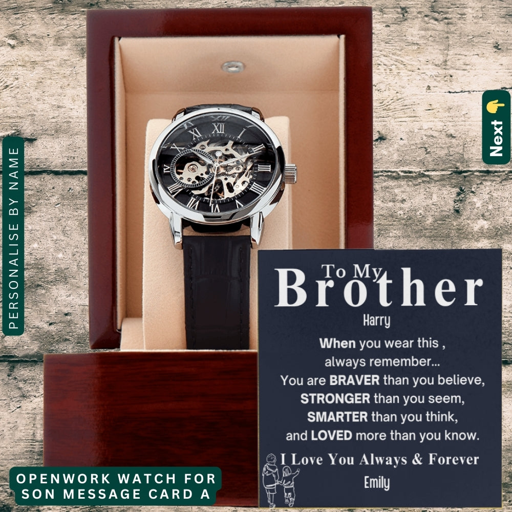 To My Brother . Always and forever