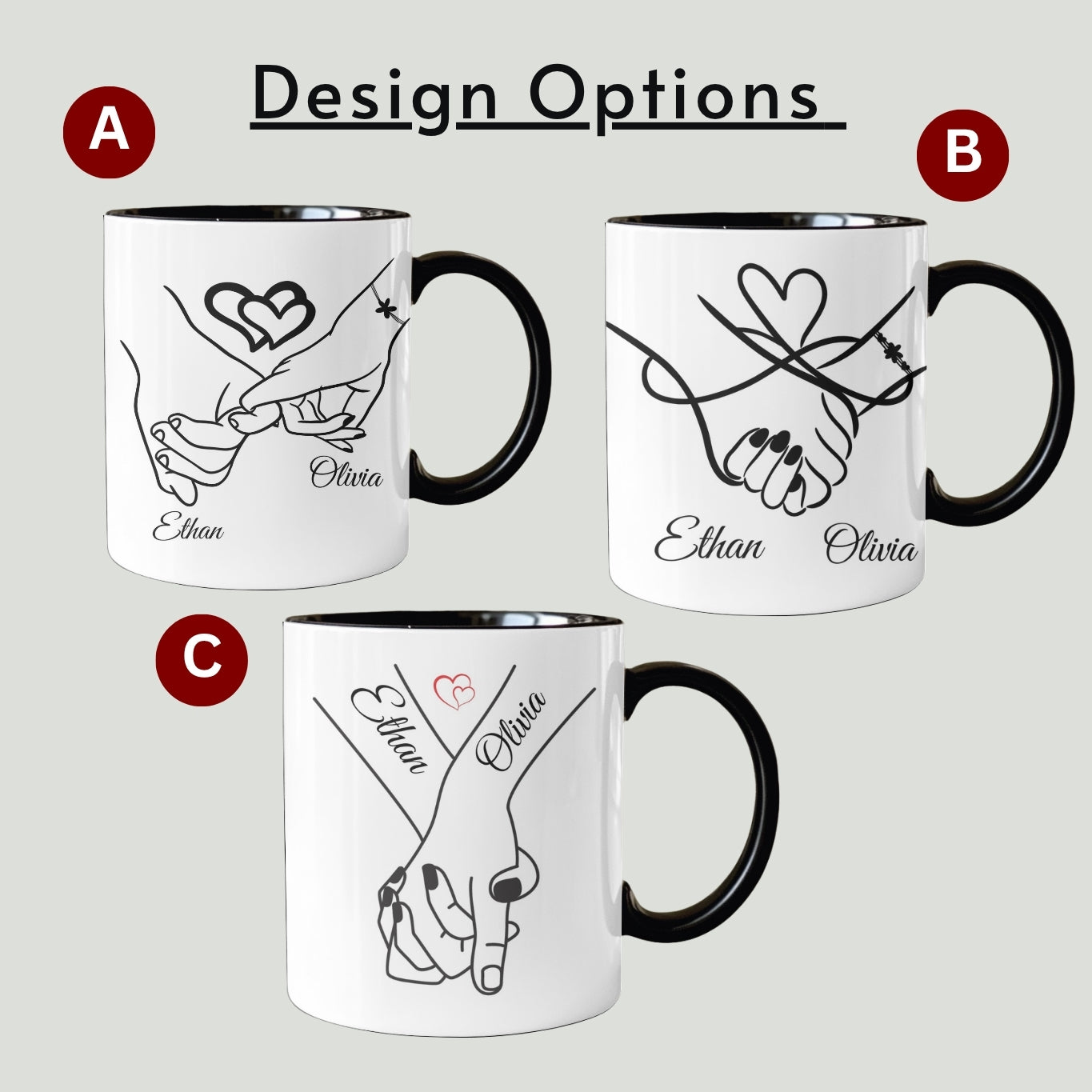 Personalized Couple Mugs Anniversary Gift, Anniversary Mr and Mrs Mugs, Personalized photo mug for couple ,Engagement gifts for couple.