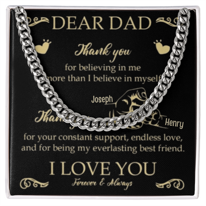 To My Strong Dad . Always and forever