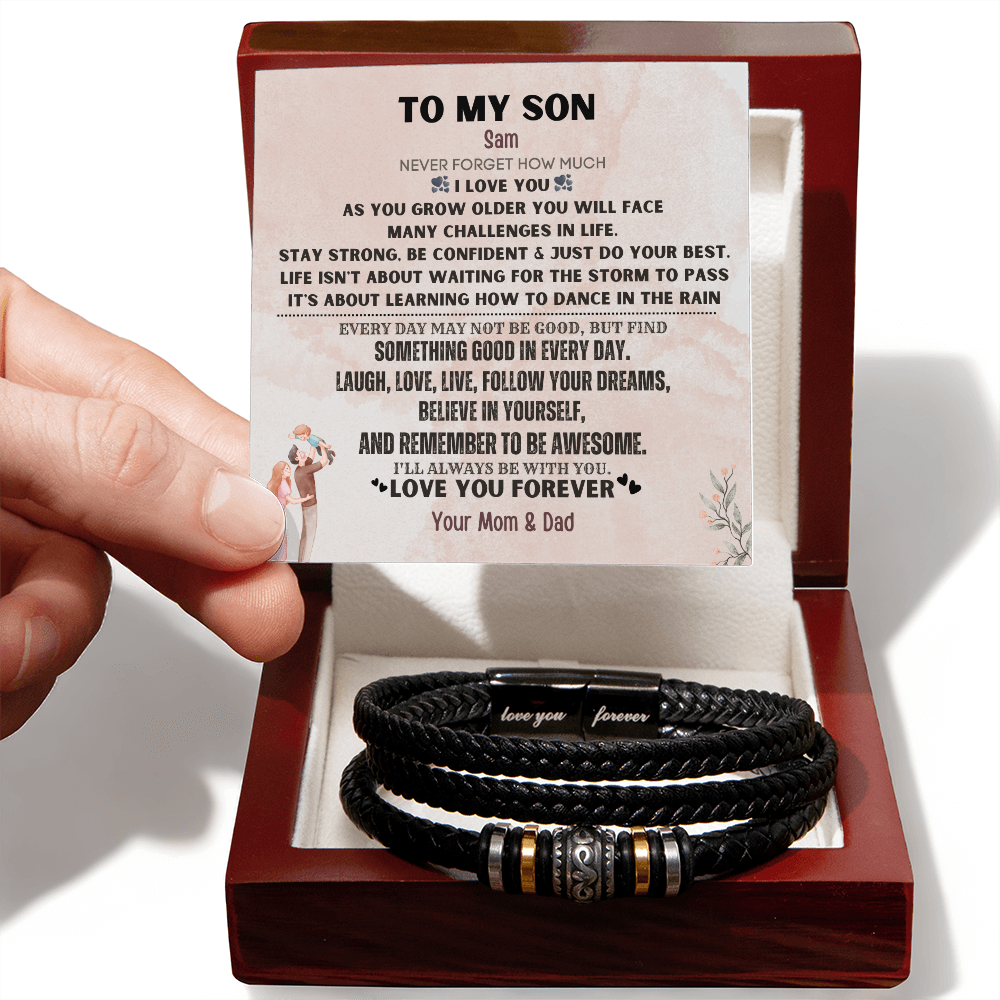 To My Beloved Son. Always and forever