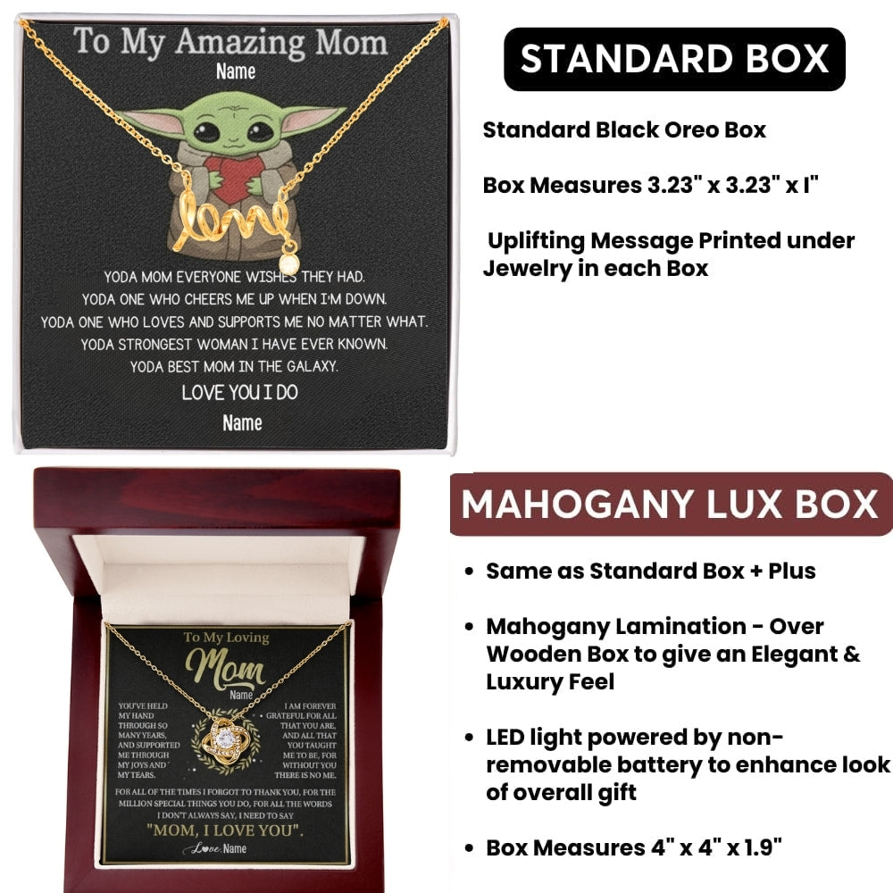 To My Loving Mom — A Necklace That Says Everything My Heart Feels 📍