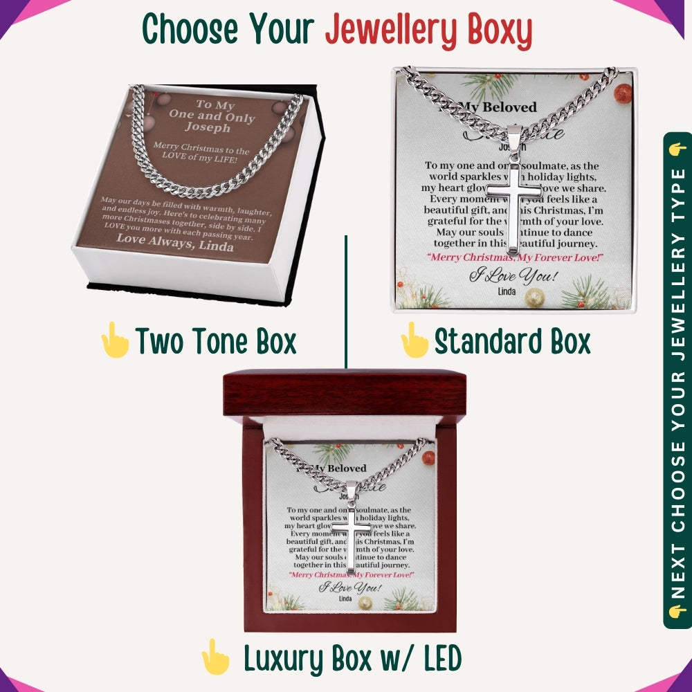 "To My Precious Husband" –  Accessories With Personalized Message Card