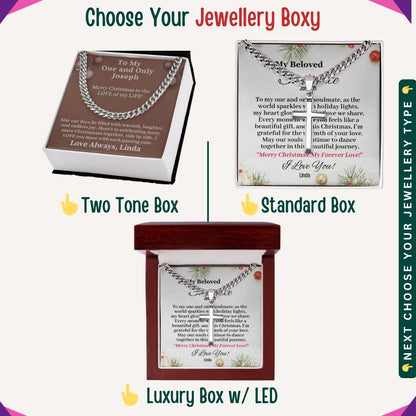 "To My Precious Husband" –  Accessories With Personalized Message Card