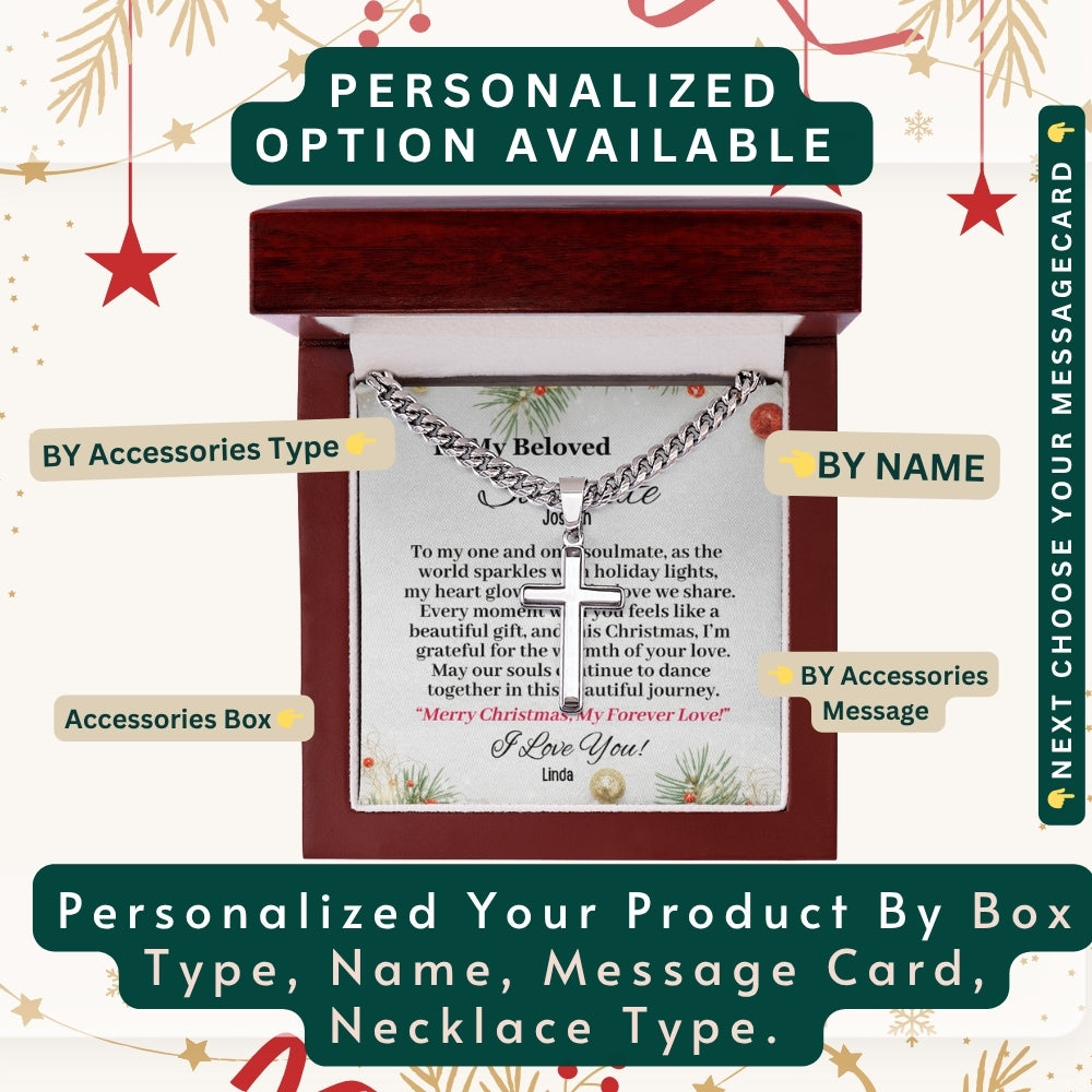 "To My Precious Husband" –  Accessories With Personalized Message Card