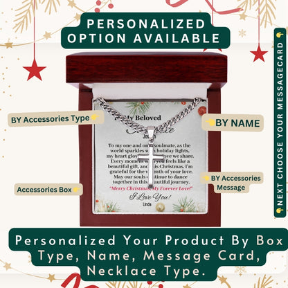 "To My Precious Husband" –  Accessories With Personalized Message Card