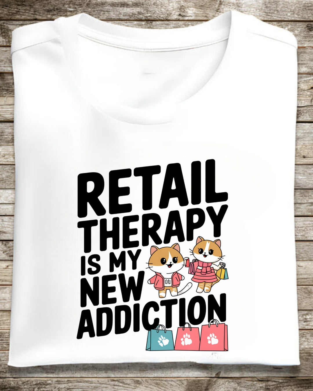 Retail Therapy Is My New Addiction Unisex Softstyle T-Shirt