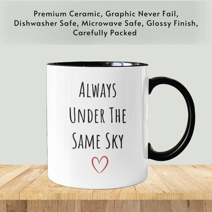 Long Distance Mom Mug, Personalized State to State Coffee Cup, Custom Long Distance Mom Gift for Mom from Daughter, Mothers Day Gift