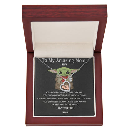 To My Loving Mom — A Necklace That Says Everything My Heart Feels 📍