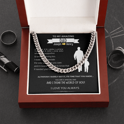 To My Strong Dad . Always and forever