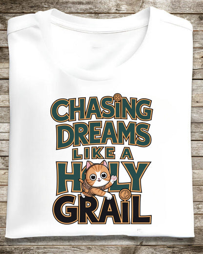 Chasing Peace Like A Holy Grail Unisex Softstyle T-Shirts