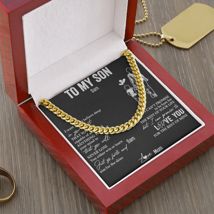 To My Beloved Son. Always and forever