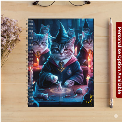 Personalized Kids Notebook – Custom Wizard Journal, Magic Spiral Notebook, Back to School Gift, Party Favor, Stocking Stuffer, Teacher Gift