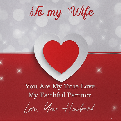 Best Gift For Wife. Forever Love Necklace