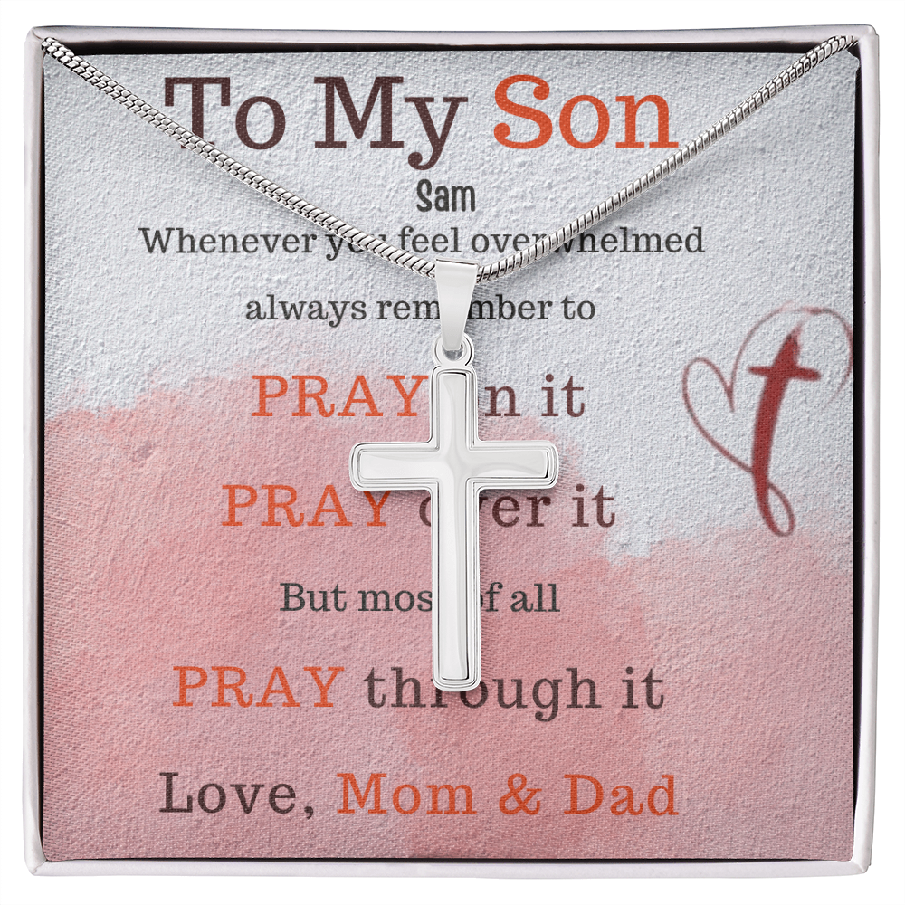 To My Loving Son. Always and forever