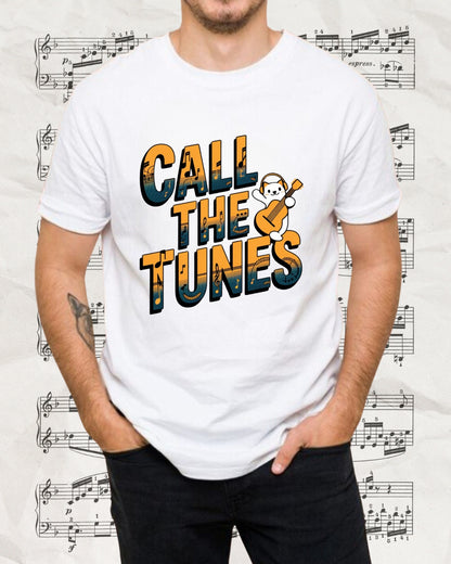 Call The Tunes Music Idiom Unisex Softstyle T-Shirts
