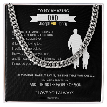 To My Strong Dad . Always and forever