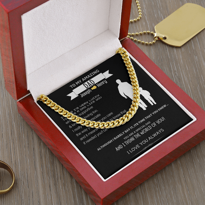 To My Strong Dad . Always and forever