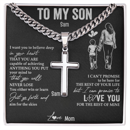 To My Beloved Son. Always and forever