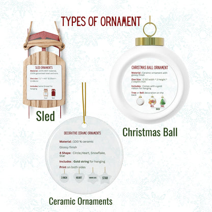 New Home Ornament - New Home Christmas Ornament 2025 - Realtor Closing Gift - Wreath New House Ornament