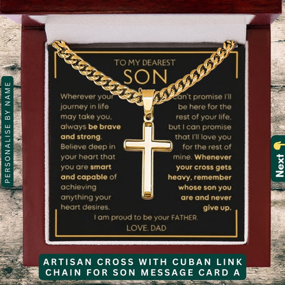 To My Beloved Son. Always and forever