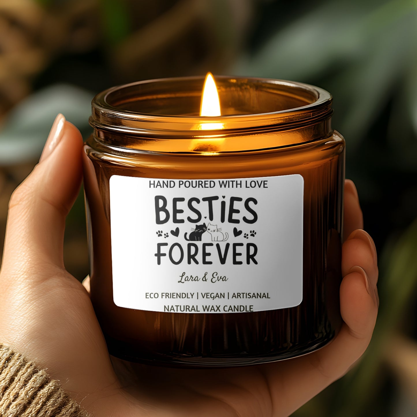 Personalized Birthday Gift for Friend! Funny Candle Gift, Friend Birthday Gift, BFF Gift, Gag Gift, Housewarming Gift Bestie Forever