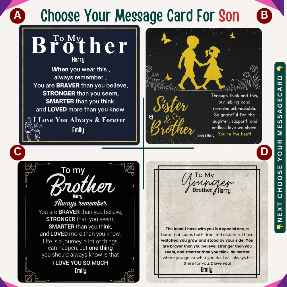 To My Brother . Always and forever