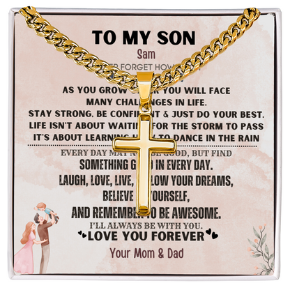 To My Beloved Son. Always and forever