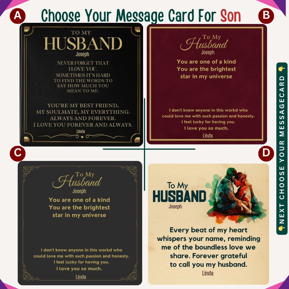 To My Husband . Always and forever