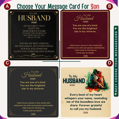 To My Husband . Always and forever