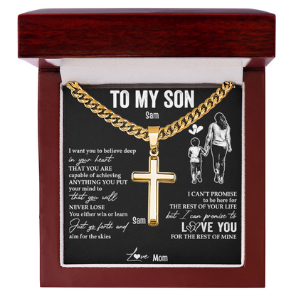 To My Beloved Son. Always and forever