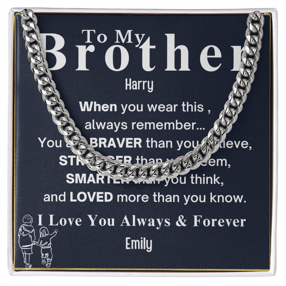 To My Brother . Always and forever