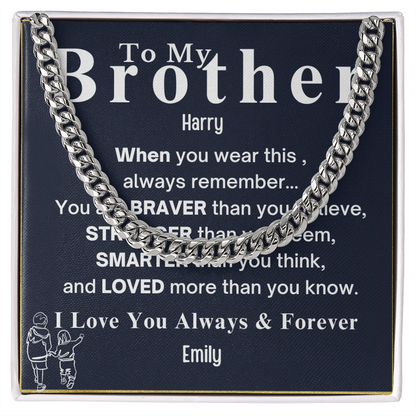 To My Brother . Always and forever