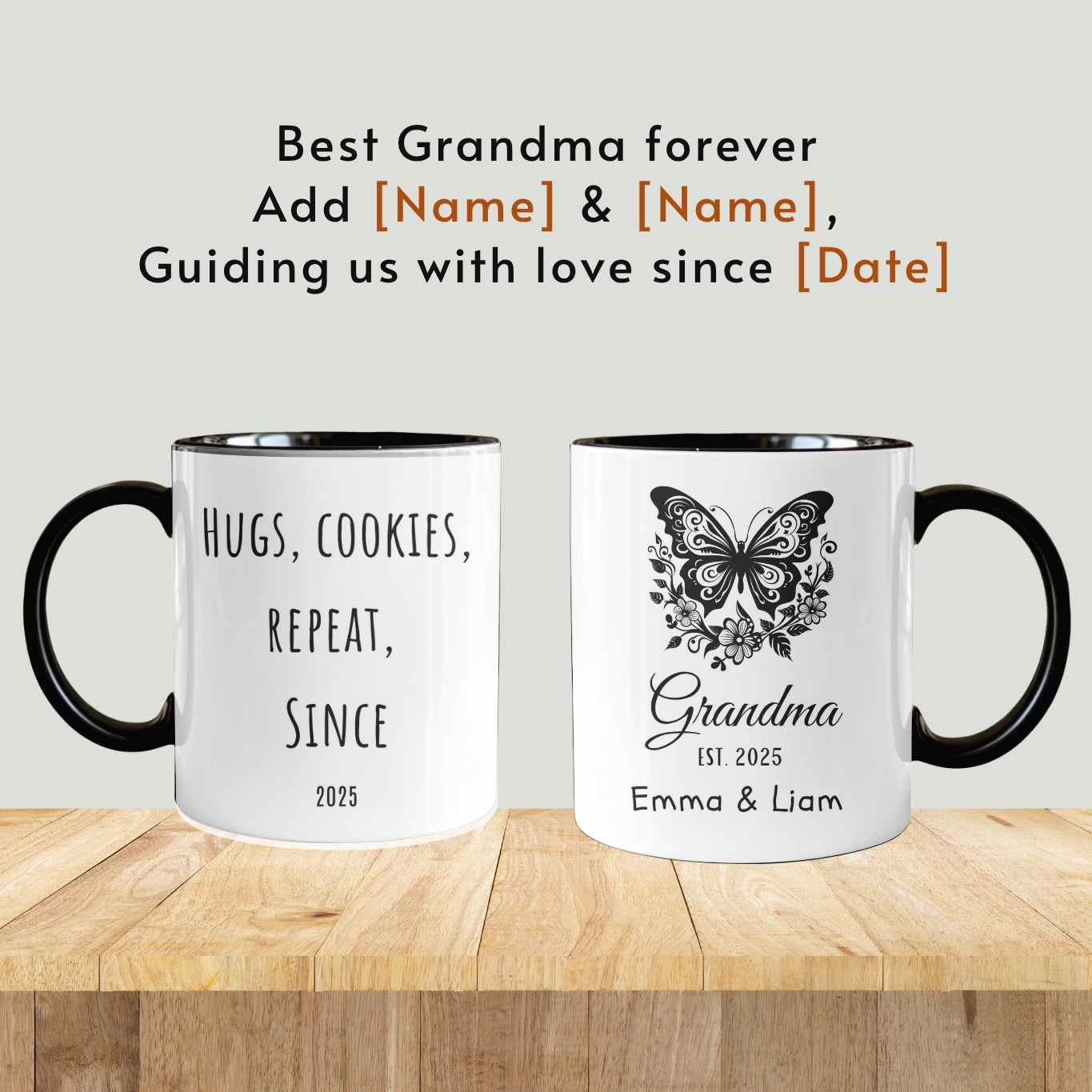 First Time Grandma Mug, New Grandma Gift, First Grandchild